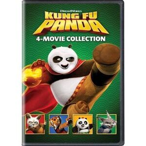 Universal Home Video - Kung Fu Panda 4-Film Collection (DVD) Green